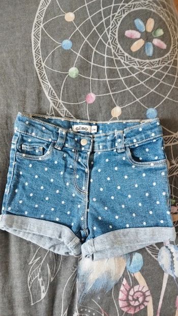 Short en jean 12 mois fille