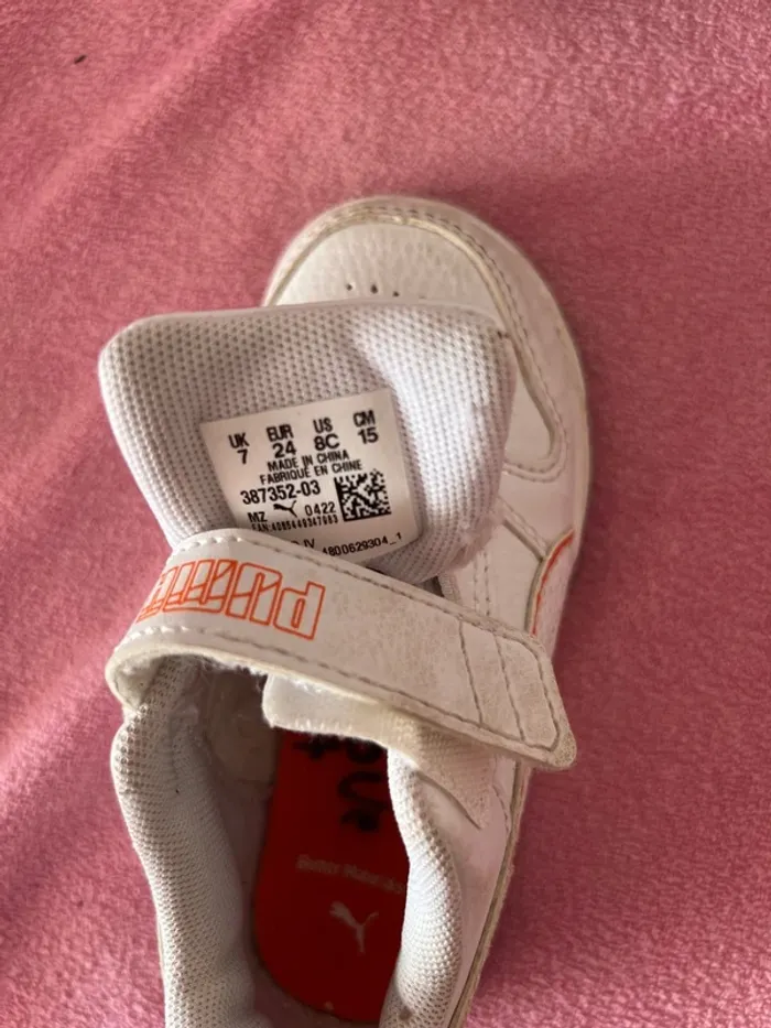 Baskets Puma taille 24 - photo numéro 3
