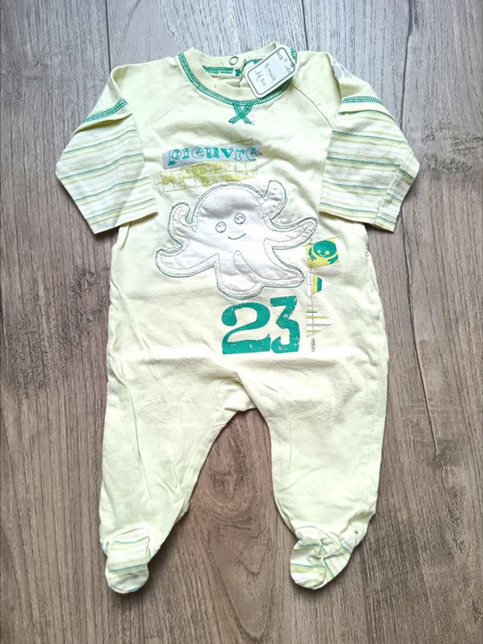 Pyjama pieuvre 3 mois