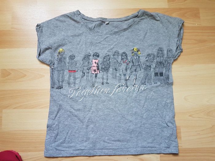 Tee shirt manches courtes pour fille 12 ans