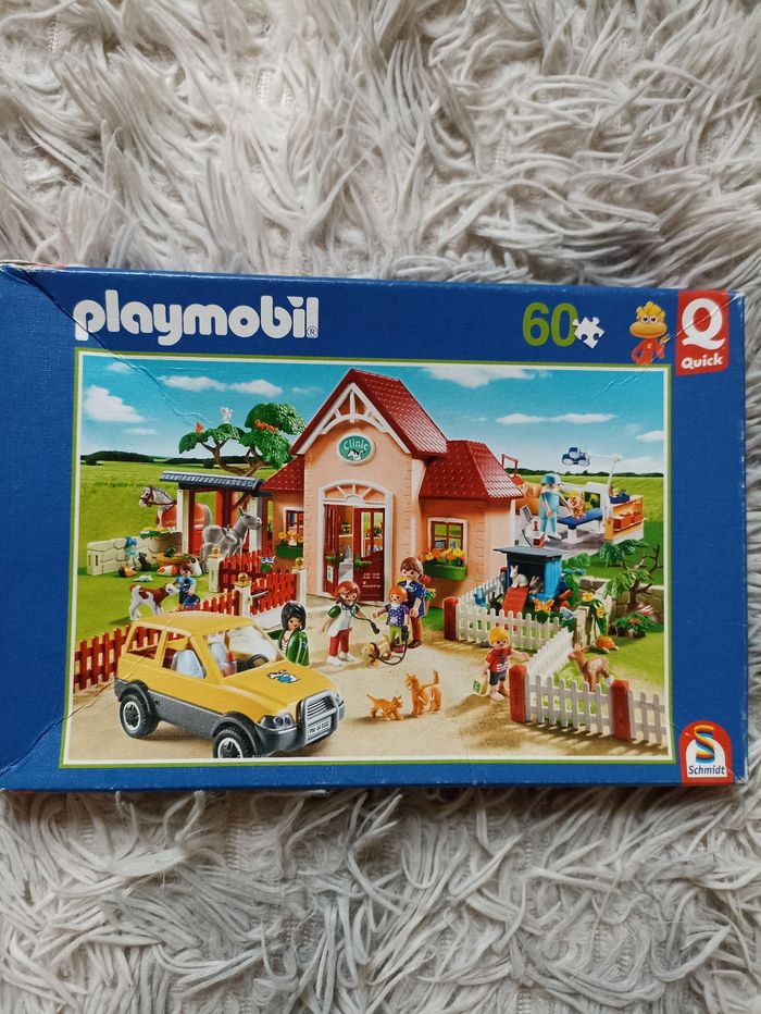 Puzzle playmobil 60 pièces