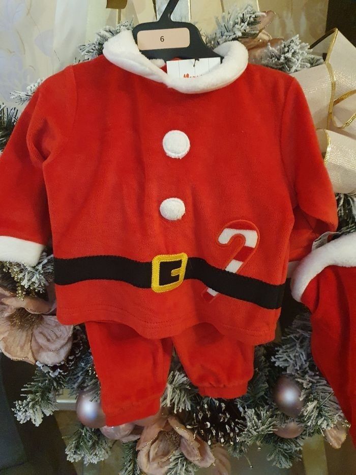 Pyjama de Noël marque TeX 6mois