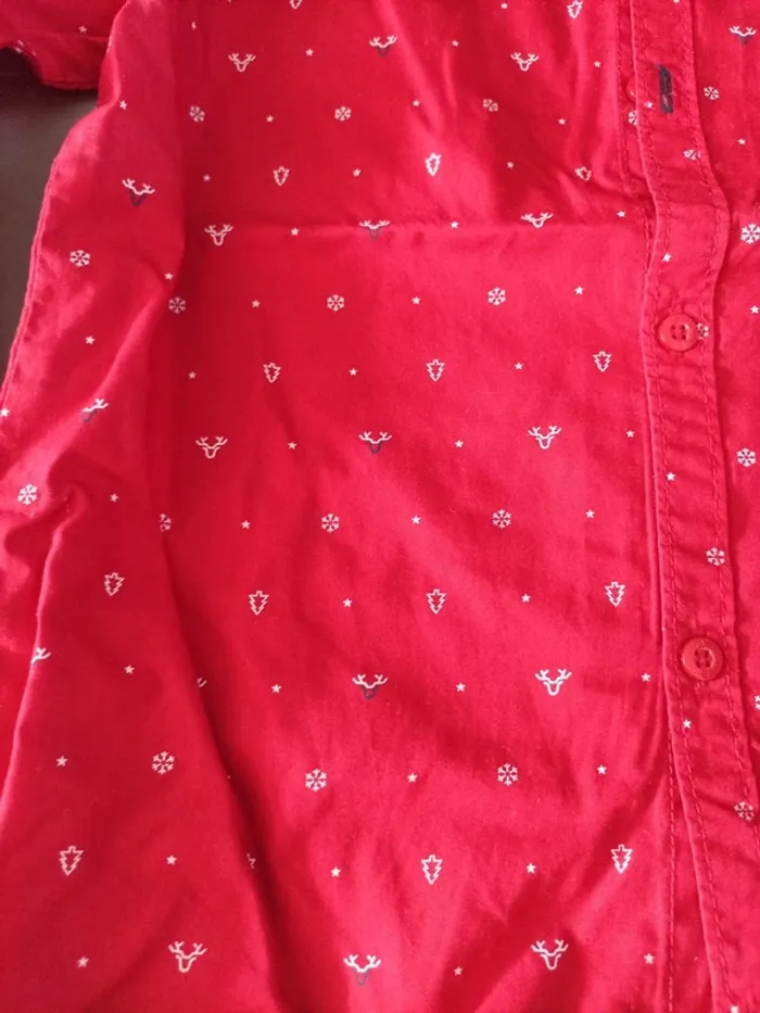 Chemise Noël 6 ans - photo numéro 2