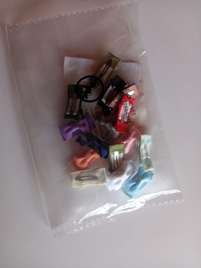 Lot de 15 mini barrettes à cheveux bébé - photo numéro 3