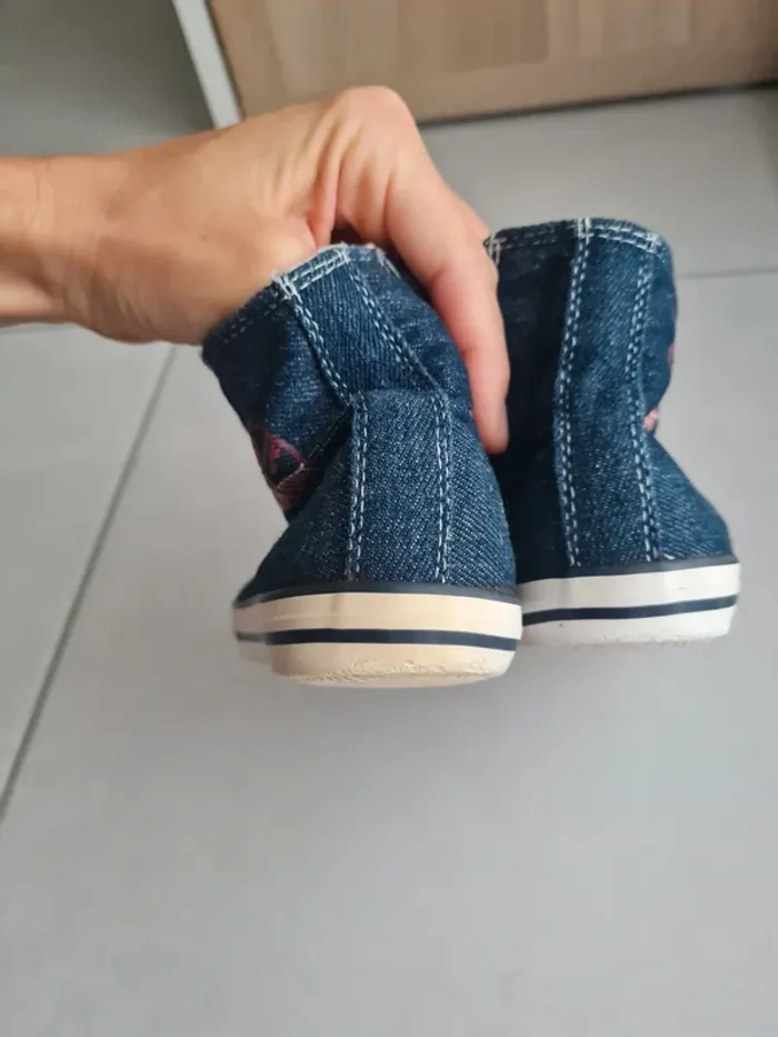 Chaussures montantes toile - photo numéro 3