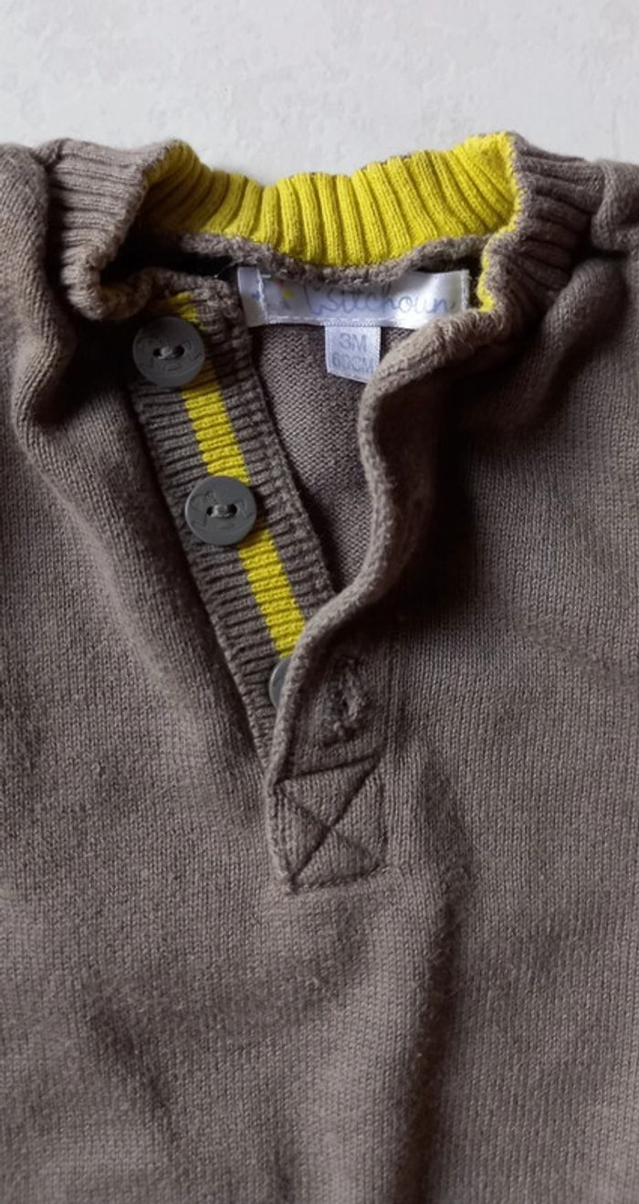 Lot de 2 pulls bébé - photo numéro 3