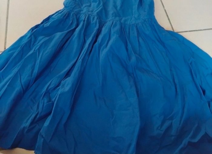 Robe bleu monoprix femme - photo numéro 3