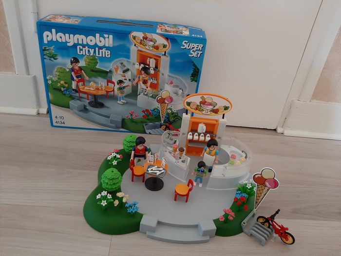 SUPER SET : CAFÉ GLACIER "PLAYMOBIL" - Réf.4134 - n°102 - photo numéro 2