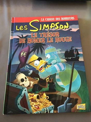 Bd Les simpsons Trésor Homer le rouge