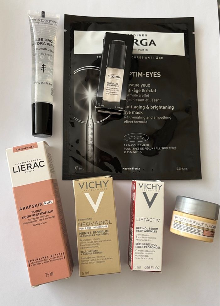 Soins de visage anti rides anti age -lot - neuf.