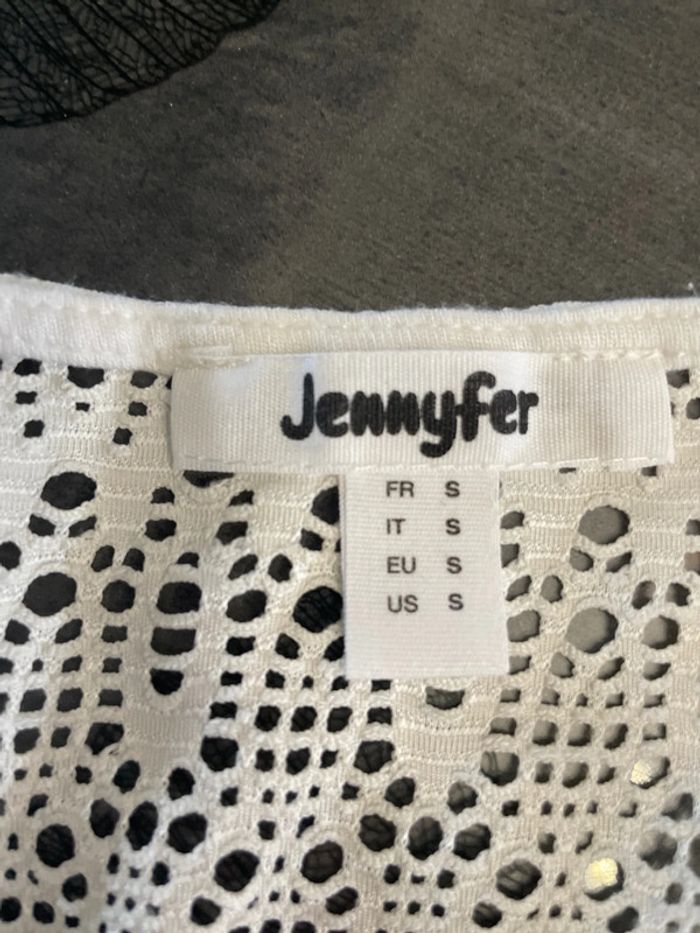 Top écru échancré Jennyfer S - photo numéro 5
