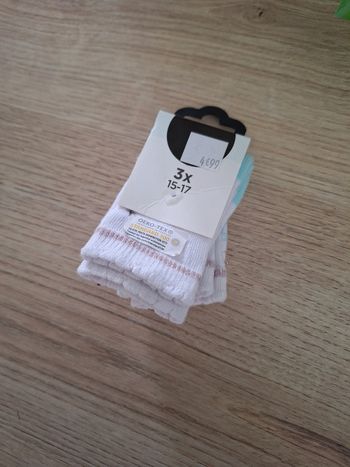Lot chaussettes bébé fille 15 / 17