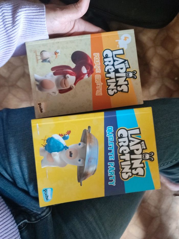 Livres lapins crétins