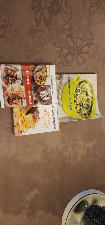 Lot de 3 livres weight watchers