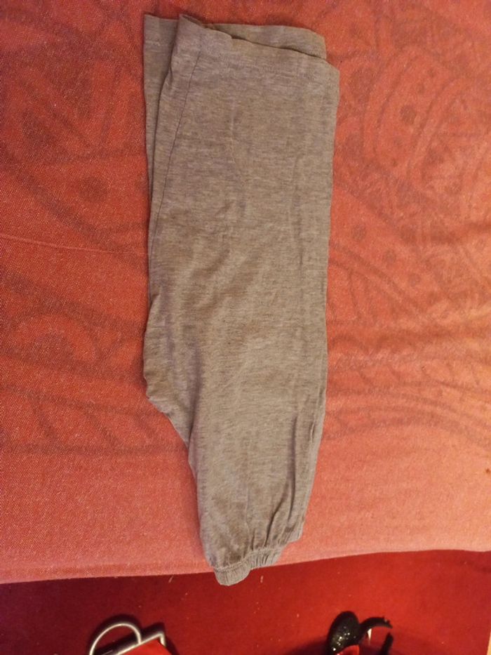 Bas pyjamas ou survêtement, gris chiné, mixte 4 ans gris chiné - photo numéro 3