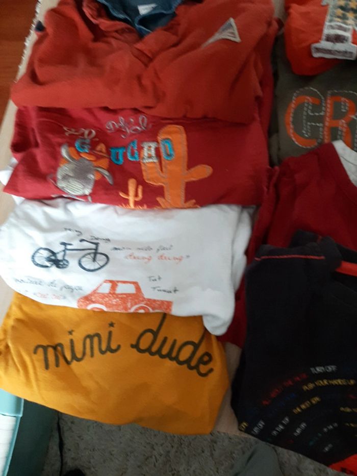 Lot de 8 t-shirts manches longues 2 ans - photo numéro 2