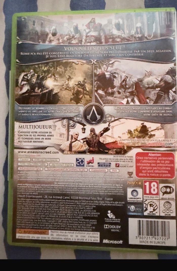 Assasins creed brotherhood xbox360 - photo numéro 3