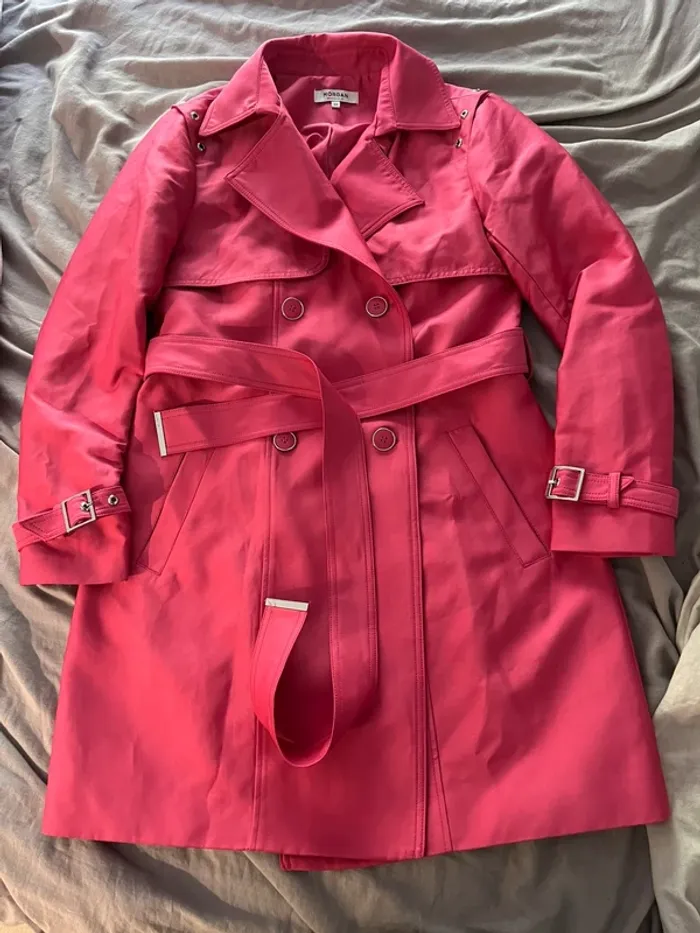 Trench Morgan rose Fuchsia T40 🌺 - photo numéro 4