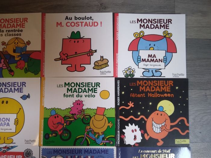 Lot 19 livres monsieur Madame - photo numéro 7
