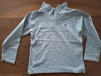 Tee-shirt col roulé gris garçon Obaïbi 3 ans