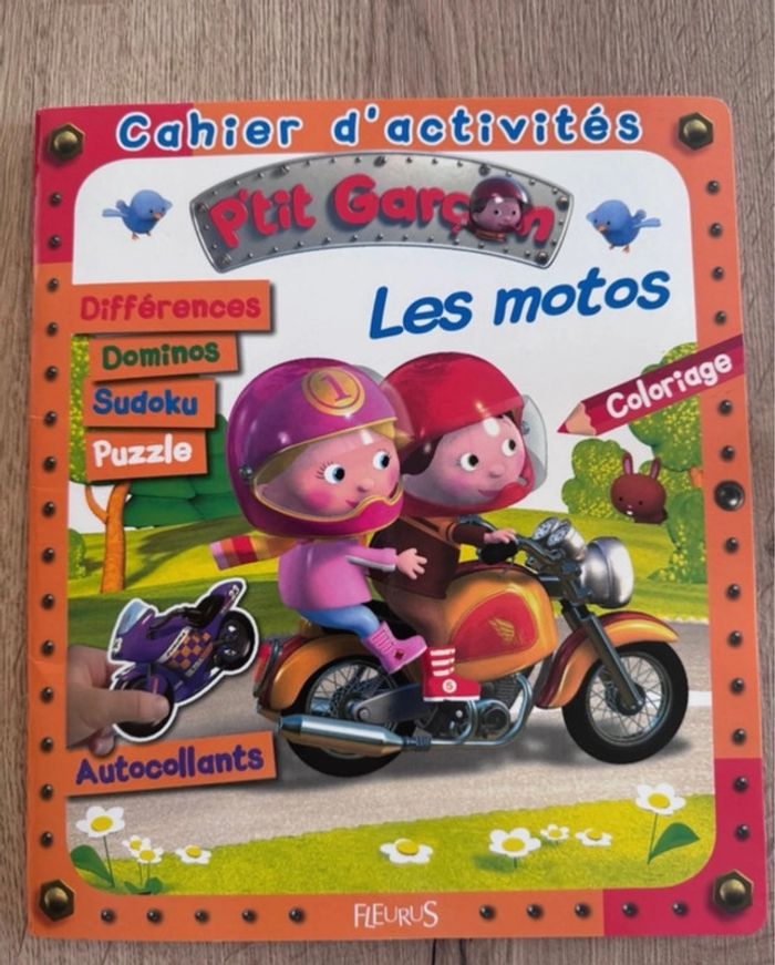 Cahier d'activités P'tit Garçon fleurus neuf