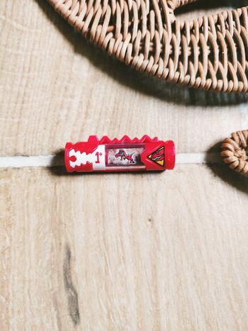 🦕 Power rangers dino charge - Energem-dino chargeur n° +1 rouge blanche Tyrannosaure