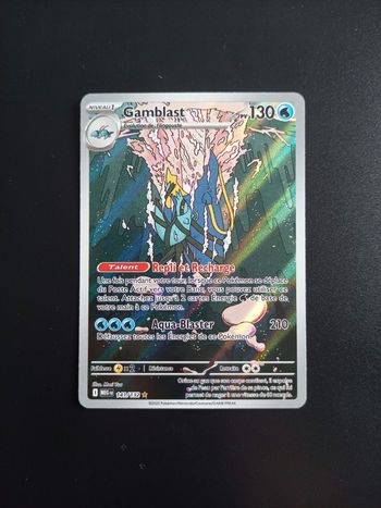 Carte Pokémon Gamblast 141/132 AR ME01