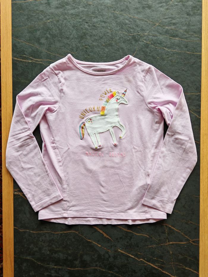 Lot de 2 t-shirts roses orchestra 8 ans - photo numéro 2