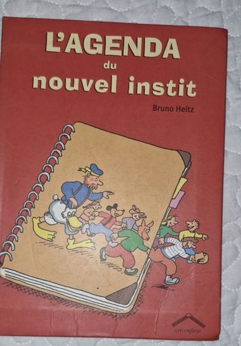 Livre enfant l'agenda du nouvel instit