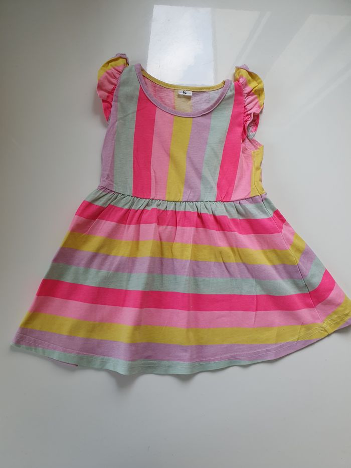 Robe multicolore 24 mois