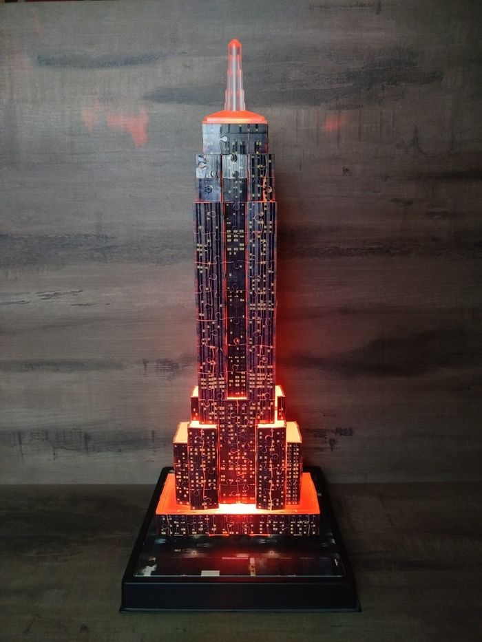 Puzzle 3D lumineux Empire State Building Night Édition Ravensburger - photo numéro 7