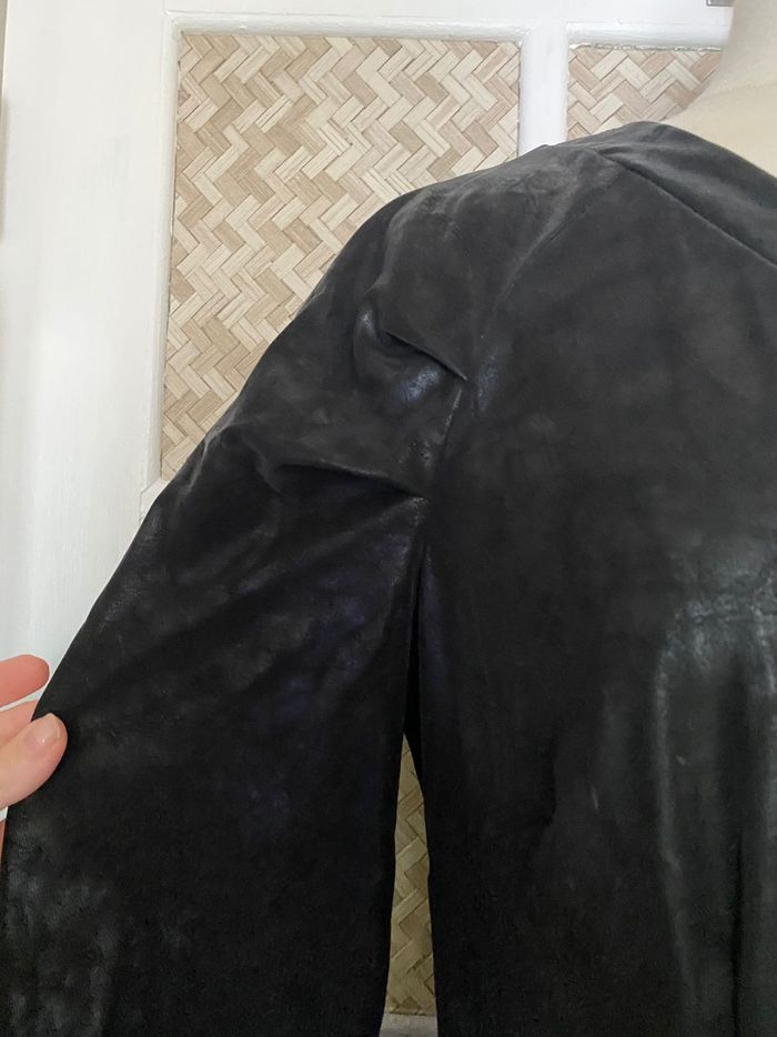 Robe Cuir Synthétique Promod Taille 42 - photo numéro 6