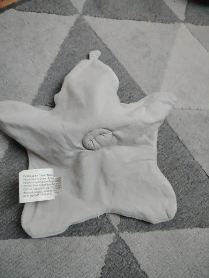 Doudou tissus lapin - photo numéro 2