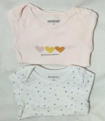 lot de 2 bodies Orchestra