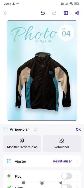 Très belle veste Umbro 8 ans  Quasiment neuf