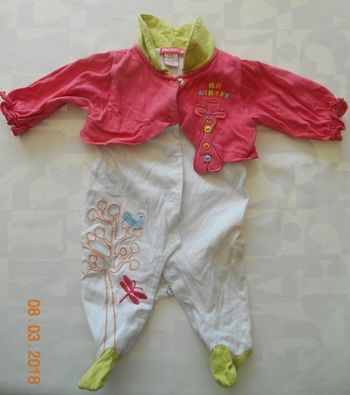 Pyjama 1 mois Orchestra