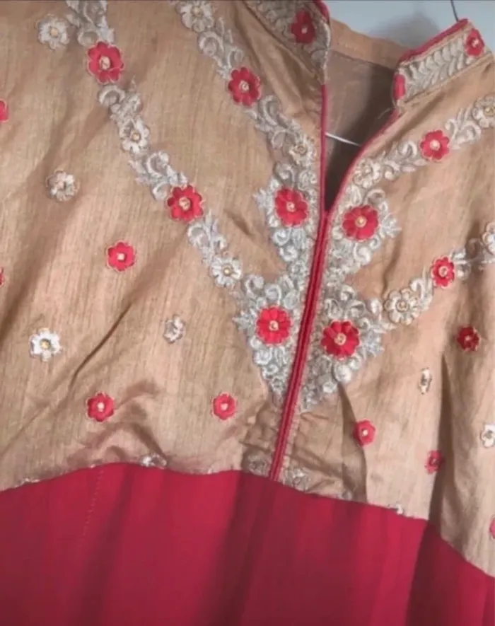 Ensemble robe pakistanaise indienne 3 pièces type Bollywood - photo numéro 4