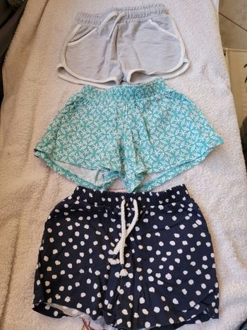 Lot de 6 shorts fille 3 ans