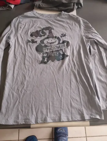 T-shirt manche longue 11 12 ans tex