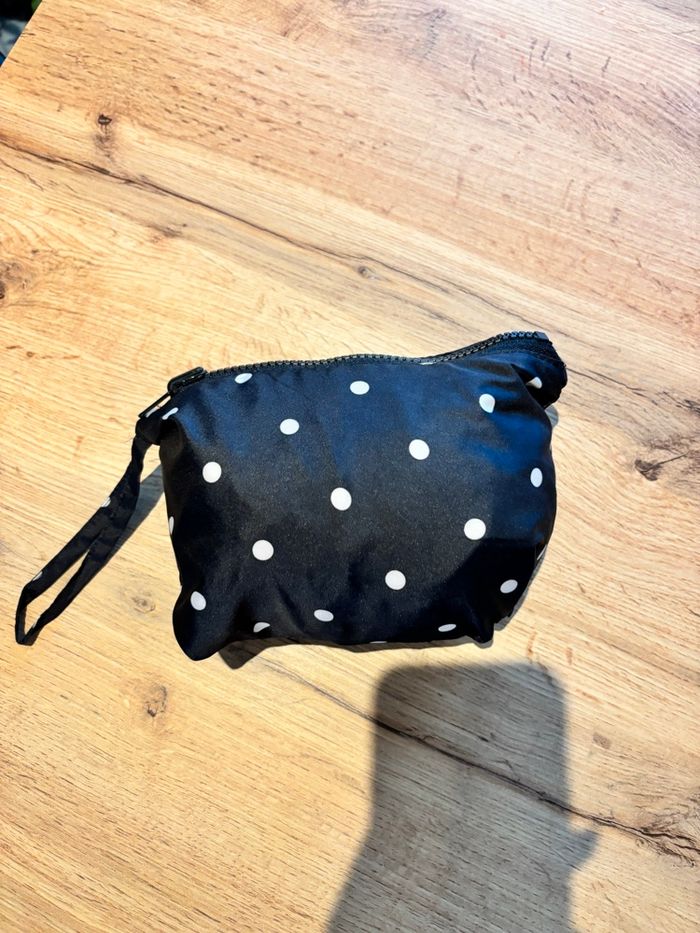 Parka imperméable légère noir pois blanc en pack taille M Primark - photo numéro 2