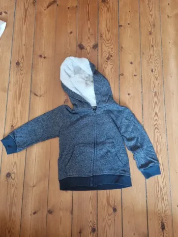 Sweat zippé
