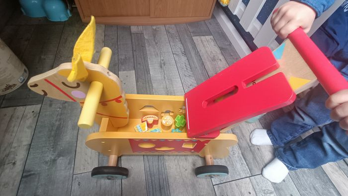 Porteur trotteur lama - photo numéro 2