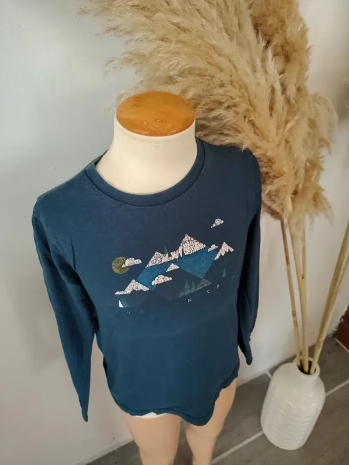 Tee shirt ML garçon 🧑 8 ans - photo numéro 2