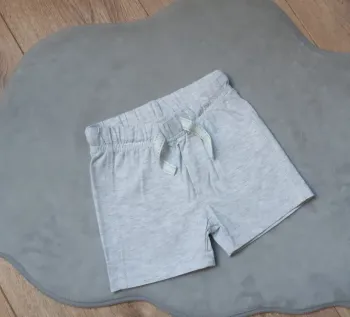 short léger "grain de blé" gris chiné 18 mois neuf jamais porté