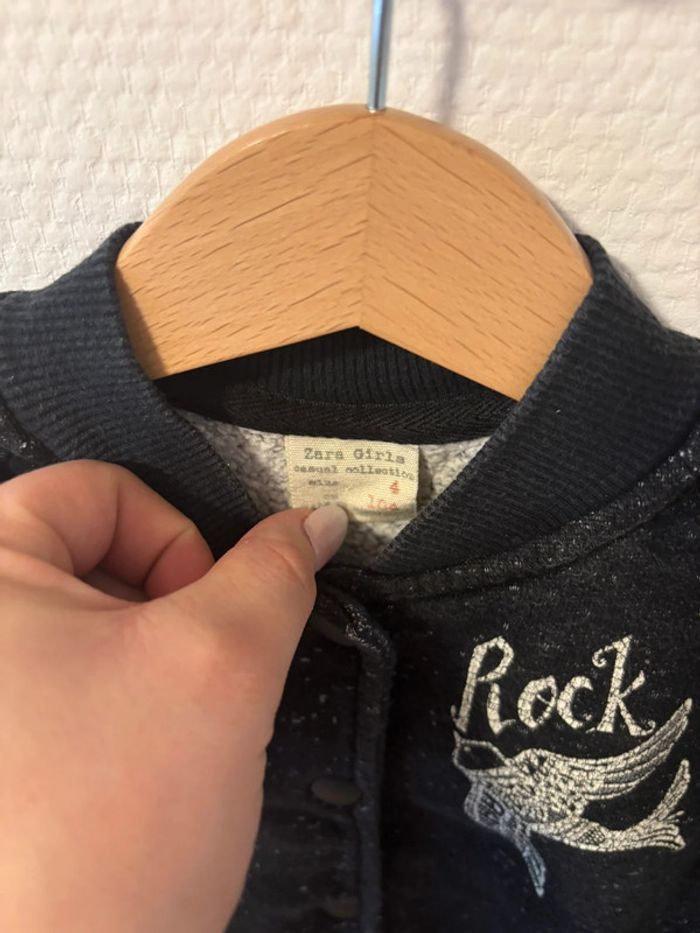 Veste gilet Zara rock - photo numéro 2