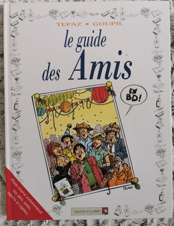 Le guide des amis en BD