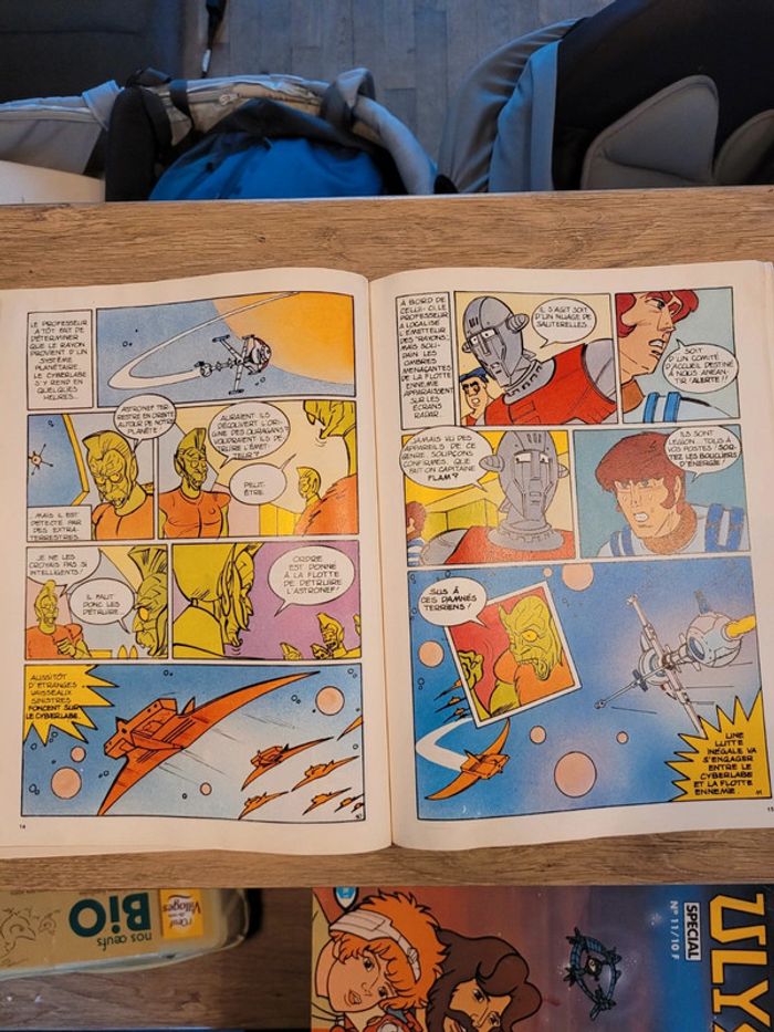 Vends bd vintage capitain flamme no 2 1983 - photo numéro 4
