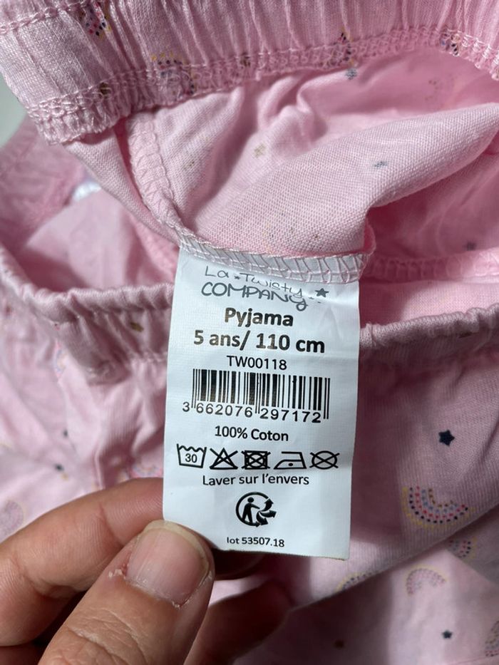 Pyjama deux pièces neuf 5 ans twisty company - photo numéro 5