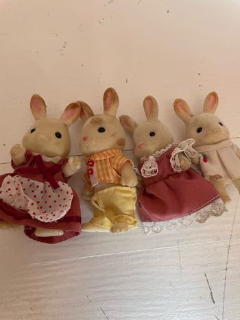 Famille lapin sylvanian families