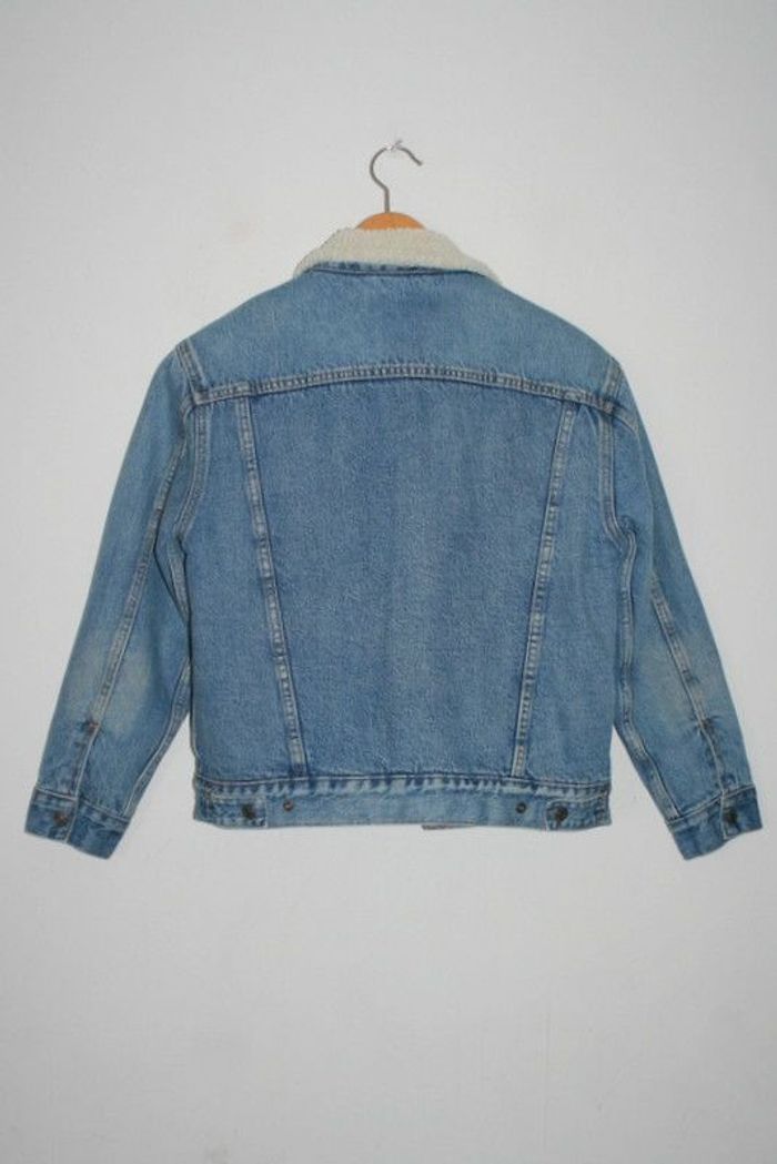 Veste en jeans fourrée Levis taille XS - photo numéro 5